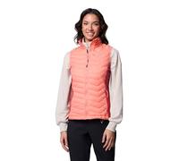 Columbia Powder Pass Ii Hybrid Vest women's alpenglow, daredevil M