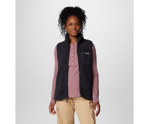 Columbia - Chaleco sherpa de forro polar West Bend™ II - Negro - Talla XL - Mujer