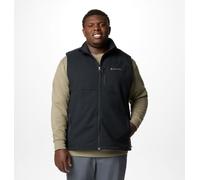 Columbia - Chaleco softshell de senderismo Ascender™ II - Talla grande - Negro - Talla 1X - Hombre