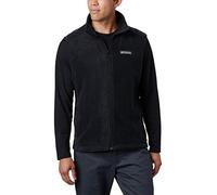 Columbia Chaleco Steens Mountain Forro Polar, Negro, L para Hombre