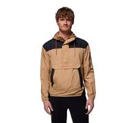 Columbia Challenger 2 - Cortavientos para hombre, chaqueta cortavientos ligera, canoa, negro, talla S