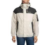 Columbia - Ropa de senderismo - Challenger II Windbreaker Dark Stone Shark de Softshell - Talla XL - Beige Beige XL