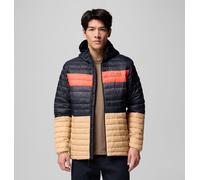 Columbia - Chaqueta acolchada aislante con capucha Powder Pass™ - Marrón - Talla M - Hombre