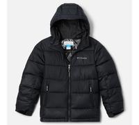 Columbia Chaqueta acolchada con capucha. Talla 138/144 cm (10/11 años). Color Negro