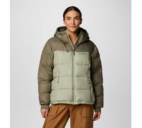 Columbia - Chaqueta acolchada con capucha y aislamiento Pike Lake™ II - Verde - Talla L - Mujer