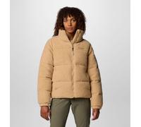 Columbia - Chaqueta acolchada de forro polar sherpa Puffect™ - Marrón - Talla XL - Mujer