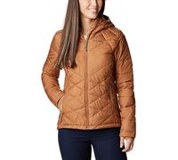 Columbia First Generation Heavenly Hooded Jacket Chaqueta Acolchada, Mujer, Camel MARRÓN, S