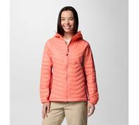 Columbia - Chaqueta acolchada híbrida con capucha Powder Pass™ II - Rojo - Talla XS - Mujer