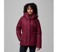 Columbia Suttle Mountain 3 - Chaqueta aislante para mujer, chaqueta de invierno, vino rico, talla L