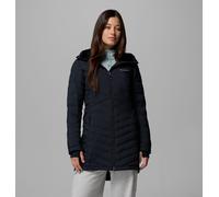 Columbia - Chaqueta aislante de largo medio con capucha Joy Peak™ II - Negro - Talla M - Mujer