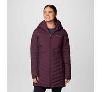 Columbia - Chaqueta aislante de largo medio con capucha Joy Peak™ II - Rojo - Talla S - Mujer