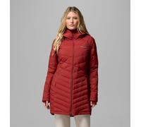 Columbia - Chaqueta aislante de largo medio con capucha Joy Peak™ II - Rojo - Talla XS - Mujer