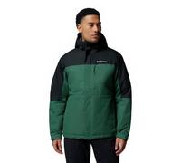 Columbia Chaqueta aislante Hikebound 2 para hombre, chaqueta de invierno, bosque lluvioso, negro, L