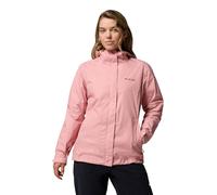 Columbia Chaqueta Arcadia 2 para mujer, impermeable, color rosa borrador, talla M