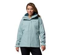 Columbia Chaqueta Bugaboo III con forro polar intercambiable para mujer, Azul aplastado, XXL
