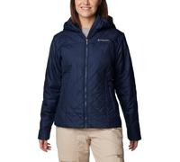 Columbia Chaqueta con Capucha Copper Crest II para Mujer, Azul Marino colegial, XXL