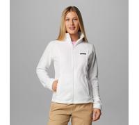 Columbia Chaqueta de forro polar Benton Springs con cremallera Mujer Blanco XXL