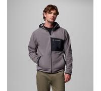Columbia - Chaqueta de forro polar con capucha Fast Trek™ Overlay - Gris - Talla S - Hombre