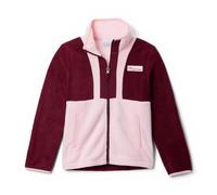 Columbia Chaqueta de forro polar con cremallera completa, unisex, Back Bowl 2, con cremallera completa, vino rico, rosa satinado, talla S
