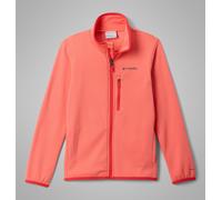 Columbia - Chaqueta de forro polar con diseño de cuadrícula Essential Hike™ - Naranja - Talla XL (18 a) - Jóvenes