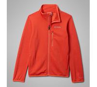 Columbia - Chaqueta de forro polar con diseño de cuadrícula Essential Hike™ - Naranja - Talla XS (6-7 a) - Jóvenes