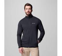 Columbia Essential Hike Grid - Chaqueta de forro polar con cremallera completa para hombre, color negro, talla XXL
