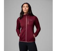 Columbia - Chaqueta de forro polar con diseño de cuadrícula Essential Hike™ - Rojo - Talla XS - Mujer