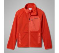 Columbia Chaqueta polar con cremallera, FAST TREK. Talla 158/164 cm (14/16 años). Color Naranja