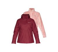 Columbia Bugaboo III Chaqueta de Felpa Interchange, Impermeable, Térmica Omni-Heat, Cremallera Interchange, Capucha de Tormenta Ajustable, Bolsillos Seguros, Dobladillo con Cordón - Mujer