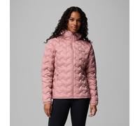 Columbia - Chaqueta de plumón con capucha Delta Ridge™ - Rojo - Talla M - Mujer