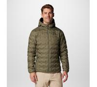 Columbia - Chaqueta de plumón con capucha Delta Ridge - Verde - Talla L - Hombre