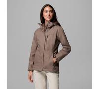 Columbia Pouring Adventure 3 - Chaqueta impermeable para mujer, color hierro, talla S
