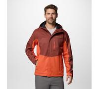 Columbia Pouring Adventure 3 Jacket, Chaqueta impermeable para la lluvia Hombre, Especia/Toscana, L