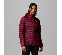 Columbia - Chaqueta fácil de guardar de plumón con capucha Corelite™ - Rojo - Talla S - Mujer