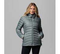 Columbia - Chaqueta fácil de guardar de plumón con capucha Corelite™ - Verde - Talla XS - Mujer