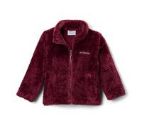 Columbia Chaqueta Fire Side Sherpa con cremallera completa, forro polar Sherpa con cremallera completa, vino rico, talla S