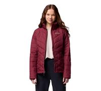 Columbia Chaqueta Heavenly para mujer, chaqueta acolchada, vino intenso, talla XL