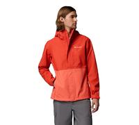 Columbia Chaqueta Hikebound 2 para hombre, impermeable, Super Sonic/Zing, L