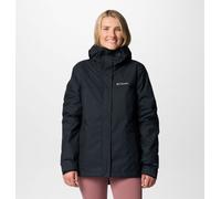 Columbia Chaqueta Hikebound 2 Interchange Abrigo de Invierno Intercambiable 3 en 1, Negro, XL para Mujer