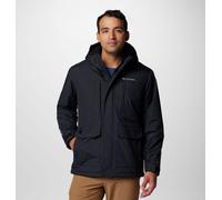 Columbia - Chaqueta impermeable con capucha y forro polar sherpa Landroamer™ - Negro - Talla XL - Hombre