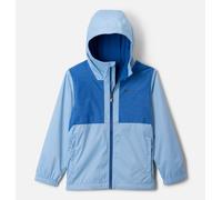 Columbia - Chaqueta impermeable con forro polar Rainy Trails™ II - Azul - Talla L (14-16 a) - Niño