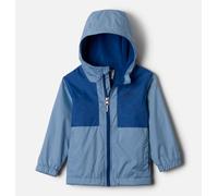 Columbia - Chaqueta impermeable con forro polar Rainy Trails™ II s pequeños - Azul - Talla 2T (2 años) - Niño