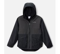 Columbia - Chaqueta impermeable con forro polar Rainy Trails™ III -Negro - Talla XL (18 a) - Niña