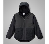 Columbia - Chaqueta impermeable con forro polar Rainy Trails™ III -Negro - Talla XS (6-7 a) - Niña