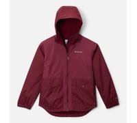 Columbia - Chaqueta impermeable con forro polar Rainy Trails™ III -Rojo - Talla XXS (4-5 a) - Niña