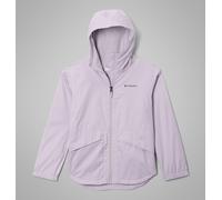 Columbia - Chaqueta impermeable con forro polar Rainy Trails™ III -Violeta - Talla M (10-12 a) - Niña