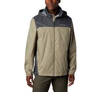 Columbia Chaqueta impermeable Glennaker Lake para hombre, colmillo/parrilla, talla L alta