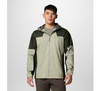 Columbia Men's Inner Limits 3 Jacket, Waterproof Rain Jacket, Safari/Greenscape, S