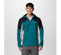 Columbia Men's Inner Limits 3 Jacket, Waterproof Rain Jacket, River Blue/Black/Dark Stone, XL
