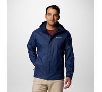 Columbia Watertight 2 Jacket, Chaqueta impermeable para la lluvia Hombre, Collegiate Navy, M